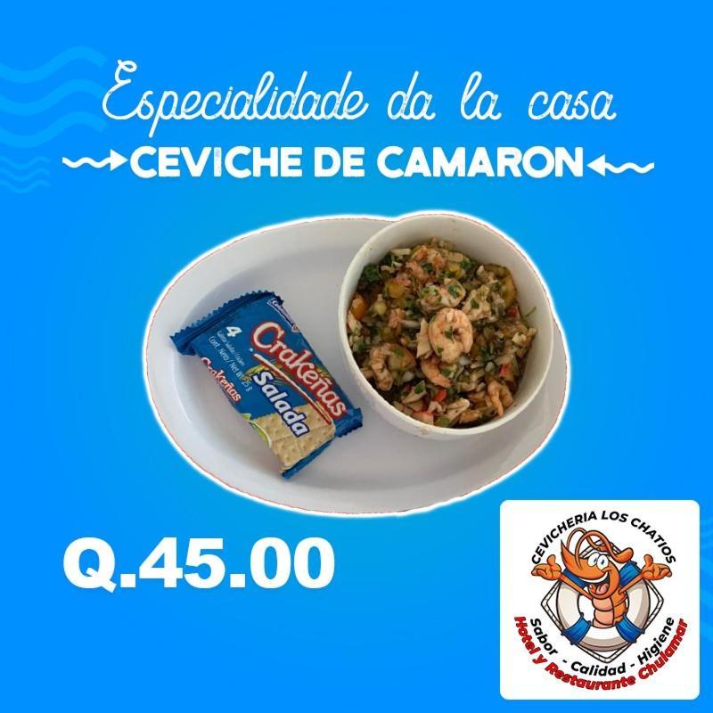 Hotel Chulamar, Piscina Y Restaurante Escuintla Екстериор снимка